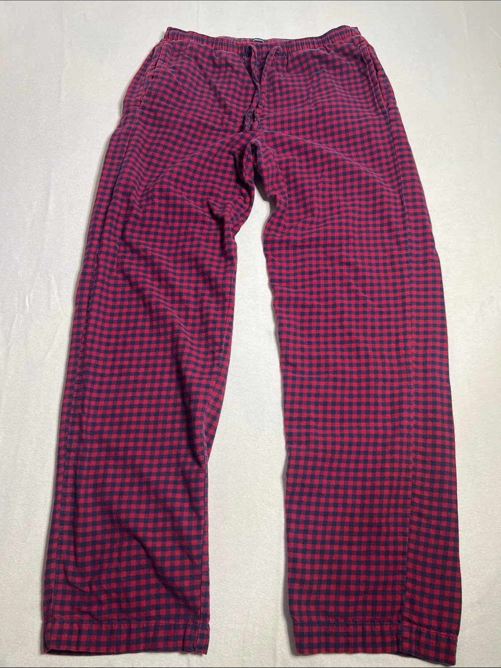 Women's Plaid Flannel Pajama Pants - Red & Black